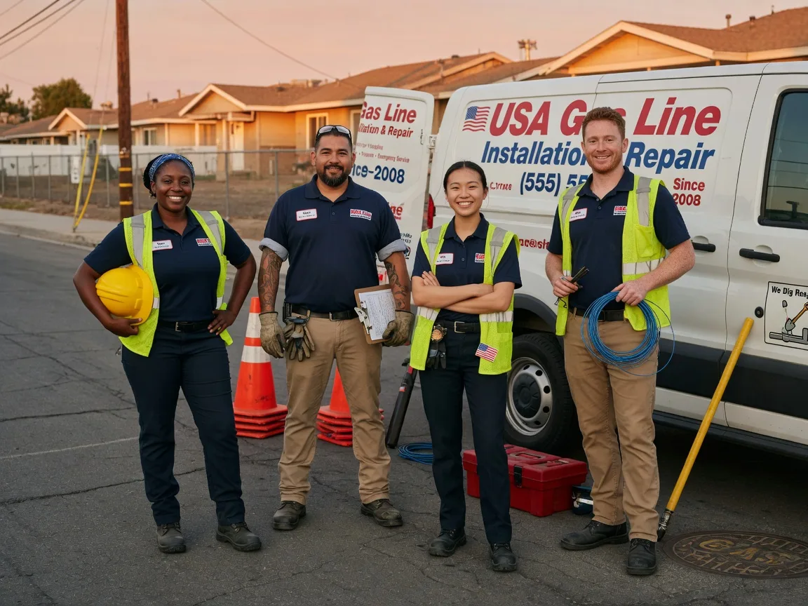 Gas Line Installation company in Coalport, PA